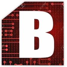 B